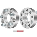 ECCPP 1.25" Wheel Spacers Hubcentric 5x4.5 to 5x4.5 5 Lug Fits for 2007-2011 for Ford Edge 1991-2010 for Ford Explorer 1967-2014 for Ford Mustang 1981-2011 for Ford Ranger-2PCS
