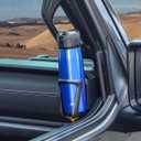 Savadicar Door Cup Holder Compatible with Jeep Wrangler (JL) & Gladiator (JT) 2018-2025, Fit Standard Bottles 2.2 to 3.1 Inch, Extension Accessories for Jeep, Right Side, Black
