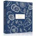 Recipe Binder 8.5x11 3 Ring, Recipe Book to Write in Your own Recipes, Full Page Recipe Binder with Plastic Sleeves, Blank Recipe Cards and Dividers (Gentian Blue)