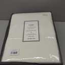 meadow park Stonewashed Linen Cotton Box Stitch Quilt and Matching Pillow Shams 3pcs Set, King Size, Beige Color.