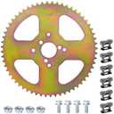 60T High Torque Rear Chain 3 Hole Sprocket # 40 41 420 for Coleman B200R B200 B200RSV RT200 RB200 CT200U CT200UEX BT200X Mini Bike (60T)
