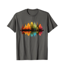 Nature Reflection Forest Trees Outdoor Wildlife T-Shirt, XL