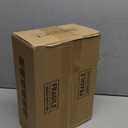 6 PACK Premium Glass Coffee Mugs with Handle, 12 OZ Classic Vertical Stripes Glass Coffee Cups, Transparent Tea Cup for Hot/Cold Beverages, Glassware Set for Americano, Latte, Cappuccino