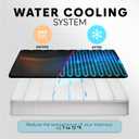 Adamson B10 Midnight Bed Cooling System - Twin 75 L x 39 W - New - 100% Cotton Mattress Cooling Bed Pad for Night Sweats - Ideal for Hot Sleepers - 5-Year Assurance