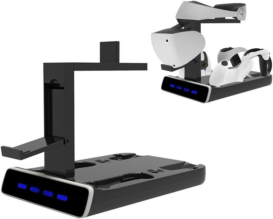 Fit for PS5 VR2 PS VR2 VR Controller Charging Dock Stand Charger with LED Display