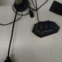 Motorcycle Bluetooth Modular Helmet, DOT Approved Dual Visor Full Face Flip up Bluetooth Integrated Motorcycle Helmets for Adults Men Women (Small, Matte Black)