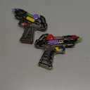 ArtCreativity Ranger Hand-Gun Toy Set with Flashing Lights & Sounds, 2 Cool Futuristic Handguns, Pretend Play, Great Party Favor, Gift for Boys and Girls, Batteries Included