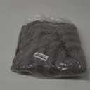 DII Crochet Collection Reversible Bath Mat, Square, 24x24, Gray (Grey)