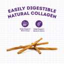 USA Collagen Twist Rolls 12-13" Dog Chew Treats - Chicken Marinade Flavor, 4 Count/1 Pack (EXP 03/31/29)