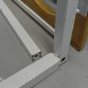 Dog Bowls Elevated, 4 Height & Angle Adjustable Raised Dog Bowl Stand, Elevated Dogs Bowl Stand For Medium Sized Pet, Sturdy Bamboo Dogs Feeding Station With 2x 48oz(6cup) Stainless Steel Dishes,White