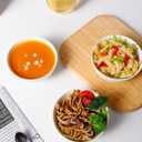 AISBUGUR Dessert Bowls Set of 8,10 OZ Ceramic Small Bowls for Kitchen,4.5 "White Ice Cream Bowls for Side Dishes,Rice,Cereal,Snack, Oatmeal,Fruit, Soup,Cereal Bowls for Dishwasher & Microwave Safe