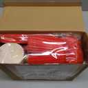 Pickmesh 194 Pcs Cherry Party Decorations for 24, Pink Cherry Bow Paper Plates and Napkins Cups Tablecloth Cutlery Coquette Gingham Tableware Set for Baby Shower Birthday Party Supplies