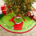 Dr Suess The Grinch Tree Skirt, 2Ft