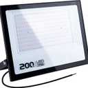 MIHEAL 200W LED Flood Light, Warm White 3000K, IP66 Waterproof Super Bright Work Light, 110V, Outdoor Floodlight for Yard, Garden, Garage, Lawn, Court