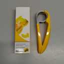 FireKylin Banana Slicer,ABS + Stainless Steel Fruit and Vegetable Salad Peeler Cutter Kitchen Tools For Banana, Strawberry,Grape（2 pcs）