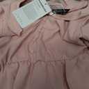 PRETTYGARDEN Long Sleeve Dress for Women Fall V Neck Tiered A Line Spring Elegant Modest Flowy Wedding Guest Maxi Dresses (Pink, S)