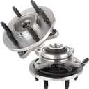 SCITOO Wheel Bearing and Hub Replaces 515046 Front fit for Ford Expedition 2003-2006, for Ford F-150 2004-2008, for Lincoln Mark LT 2006-2008 Hub Bearing Assembly 6 Lugs W/ABS [2pc]