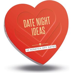 3 x 45 Scratch Off Date Night Ideas - Romantic Couple Gifts for Boyfriend, Girlfriend, Wife, Husband, Women or Men - Card Game for Anniversary or Wedding Gifts