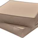Outdoor Chair Cushions 24 X 24 X 5 Inch Patio Furniture Cushions Waterproof & Fade Resistant Outdoor Cushions for Patio Furniture with Handle & Adjustable Straps Set of 2 (Sand)
