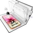 ruwa Screen Protector for iPhone 15/16 6.1-inch [2-Pack] HD Tempered Glass with Bubble&Dust Free Box, 9H Hardness, Anti-Scratch, Case Friendly, Auto Dust-Elimination, Easy Installation