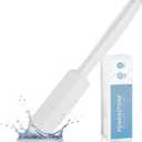 Powerstone Pumice Stone Toilet Bowl Cleaner with Extra Long Handle - 1 Pack | 3'' Longer Handle | Remove Hard Water Stains, Rings & Limescale from Toilets, Bathtubs, Sinks, Pools, BBQ