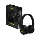 Monster Mission 100 Bluetooth Headphones, On Ear Headphones with Immersive Bass, Crystal Clear Call, 40H Playtime, Bluetooth 5.4, Comfortable Fit Wireless Headset for Travel Work