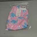 Cozople Boys Swim Trunks Compression Liner Swim Shorts Quick Dry Bathing Suit with Boxer Brief Swimwear 2-20T (Pink)