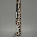 JiffDiff Leopard Print Peel and Stick Wallpaper, Waterproof Removable Self Adhesive Textured Wall Paper, Yellow Unique Funky Cheetah Contact Paper for Bedroom and Bathroom 120"X17.3"(14.4 sq. ft) (Black/Gold)