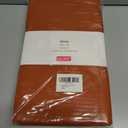 maxmill Textured Rectangular Tablecloth Water Resistance Antiwrinkle Spillproof Soft Jacquard Table Cloth for Dining Room, Buffet Banquet Parties and Holiday Dinners, 60 x 104 Inch, Rust