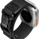bitplay Waterproof FKM Rubber Apple Watch Band with Fidlock Quick Release Magnetic Buckle, Fluororubber Strap for iWatch Ultra 2/ Ultra/Series 11-4/SE/49mm/45mm/44mm