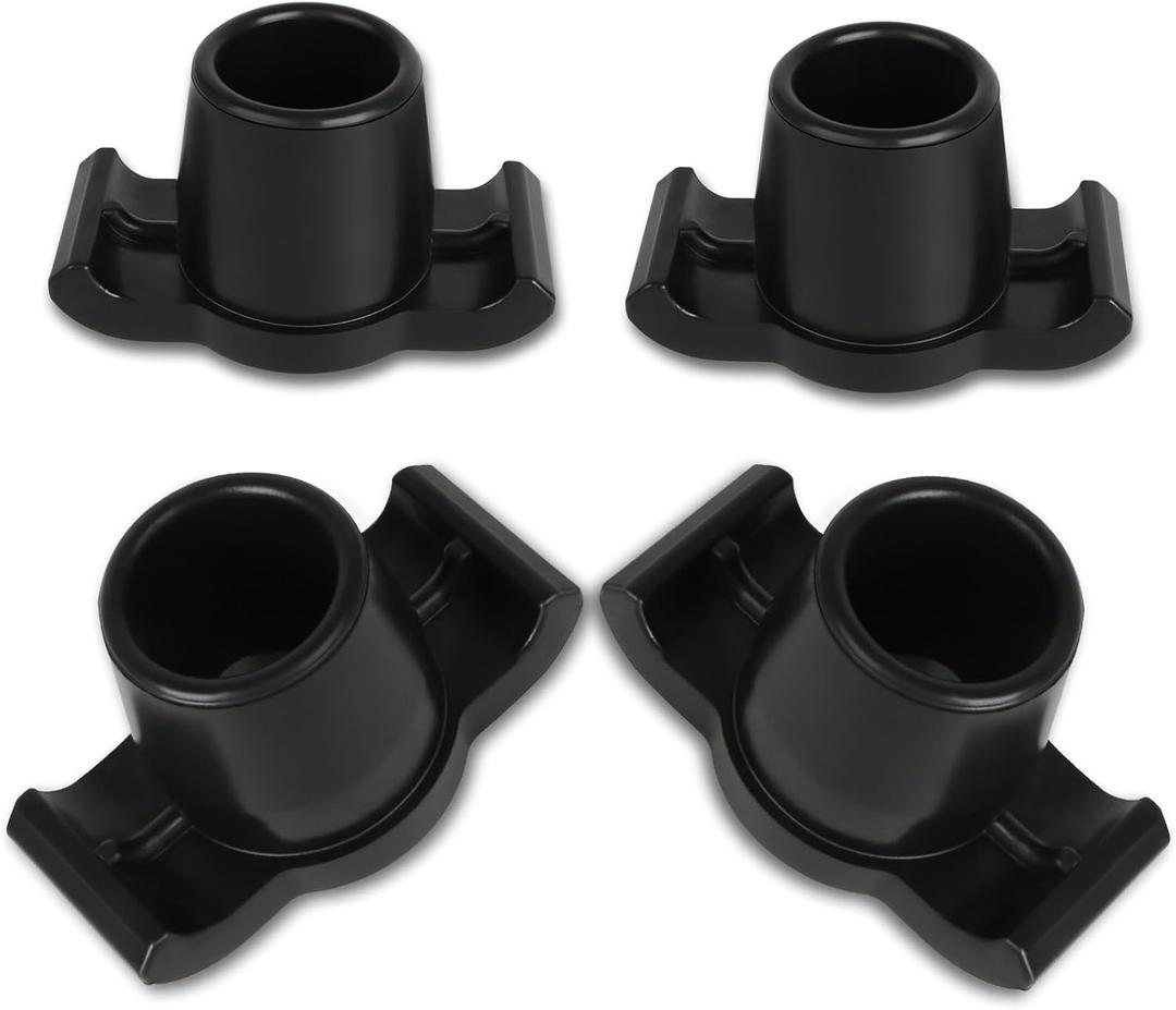 2 x 2024 Upgraded Walker Ski Glides Made with Wear-Resisting Rubber Base, NOT Scratch Floor, Universal Fit Walker Accessories for Folding Walkers, Walker Glides for Seniors, Walker Feet Replacement (Black) 2 x 2024 Upgraded Walker Ski Glides Made with Wear-Resisting Rubber Base, NOT Scratch Floor, Universal Fit Walker Accessories for Folding Walkers, Walker Glides for Seniors, Walker Feet Replacement (Black)