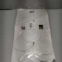 Door Stopper - 3.14" White Door Stoppers for Wall (8 Pack), with Heavy-Duty Adhesive - Wall Protector & Shock-Absorbent Protectors from Door Knobs - Prevents Scratches on Walls & Doors