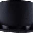 Super Z Outlet Black Top Hat Satin Costume Magician Fancy Style Party Accessory (Black), Large