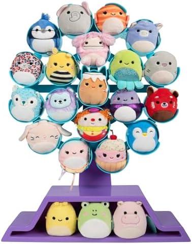 Squishmallows Original Micromallows Ferris Wheel Display Set - Includes 22 Micromallows