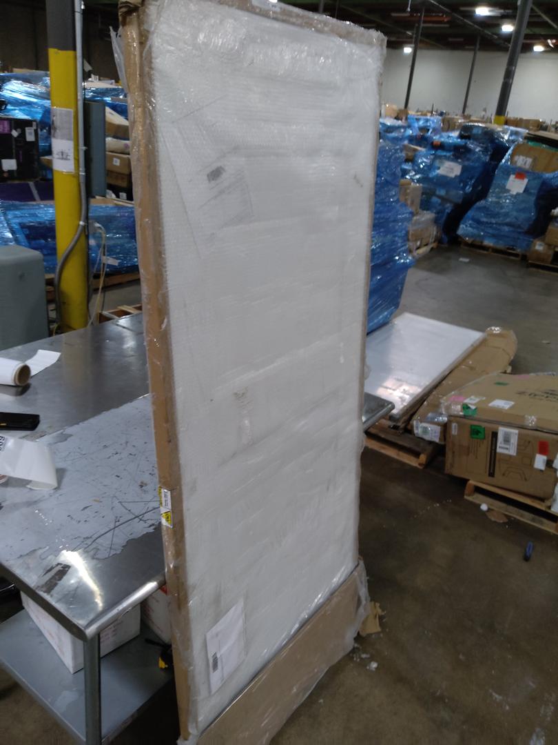 JUBEST 36"x84" Sliding Bathroom Door with 6FT Hardware kit