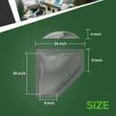 RVGUARD RV Skylight Replacement, 11" x 24" Outer Dimension Skylight Fits All Standard 8" x 20" Openings, RV Skylight for Camper Trailer Fifth Wheel Truck, UV Resistant, Impact Resistant, Smoke