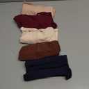 INNERSY Women's Underwear Cotton Soft Underwear High Waisted Breathable Briefs 5 Pack (Medium)