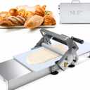 40.6" x 22.8" Dough Sheeter Machine, Manual Dough Roller with 56 Thickness Settings, 0-25mm Adjustable Stainless Steel Dough Sheeter for Pizza Dough, Pastry, Croissant, Bread & Bakery Making
