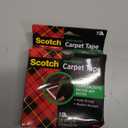 3M Scotch Double-Sided Carpet Tape 1.3 in x 40 ft – Heavy Duty Indoor/Outdoor Rug Gripper for Hardwood, Vinyl, Tile & Concrete Floors – Non-Slip Adhesive for Area Rugs and Mats