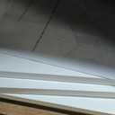 U-Shaped Pedestal Sink Storage Cabinet with 2 Doors & Shelf, Freestanding Bathroom Vanity Organizer Under Sink, 60cm Wide MDF Cupboard for Toiletries & Cleaning Supplies, White