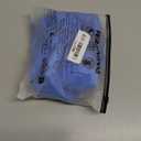 Women's Two Piece Swimsuits Frill Trim Tie Front Bathing Suit Wide Straps High Cut Sleeveless Bikini Sets (Medium, Blue)