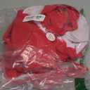 Charmo Womens Scalloped Ribbed One Piece Swimsuits Retro Square Neck Modest Bathing Suits, Medium