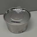 108oz/3.2L Stainless Steel Cat Water Fountain with Detachable Tank, Easy to Clean & Assemble, Pet Drinking Dispenser with Quiet Operation & LED Light, Gifts for Cats, Dogs and Small Pets