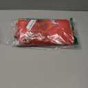 Mocsicka Christmas Snowman Shower Curtain Winter Xmas Tree Cute Snowman Reindeer Bathroom Shower Curtain Christmas Waterproof Fabric Shower Curtains Bathtub Decor with 12 Hooks 72 X 72 Inches (Red)