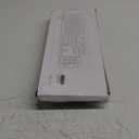 Large Print Keyboard - 7 Interchangeable Backlight Colors, Light Up USB Wired Computer Keyboards, USB Plug-and-Play, Foldable Stands, Corded Full Size Keyboard for Windows, PC, Laptop