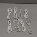 10Pack Bulk USB C to USB C Cable for iPhone 17/Air/16/15 Pro Max, Type C 60W Fast Charging Cord PD 3.0 Compatible for MacBook Pro/Air iPad, Samsung S25/S24, Air Pods [1FTx2/3FTx3/6FTx3/10FTx2] (White)