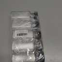 Goiio 5 Pieces 6 Ounce Plastic Juice Bottles, Clear Bulk Beverage Containers, for Smoothies, Juice Milk and Homemade Beverages