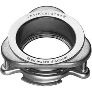 InSinkErator Quick Lock Mounting Flange, Stainless Steel, QLM-00