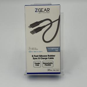 ZGEAR 6 Foot Silicone Rubber Sync