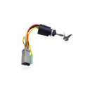 Sxqddz 129572 Ignition Switch with Key Fit for Tracker Boats 3 Position 6 Wire Connectors